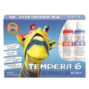 Boja tempera 16ml, pakiranje 6/1, žirafa, kartonska kutija, 01625S0601KS