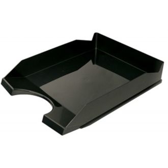 Ladica za spise, PVC, crna, Office products