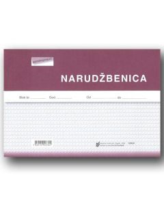 II-3/NCR NARUDŽBENICA; Blok 3 x 50 listova, 21 x 14,8 cm