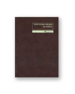 II-143/B DOSTAVNA KNJIGA ZA POŠTU; Knjiga 400 stranica, 21 x 29,7 cm
