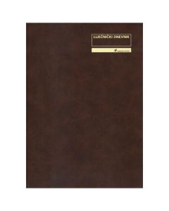 III-1-41/B LIJEČNIČKI DNEVNIK; Knjiga 400 stranica, 29,7 x 42 cm