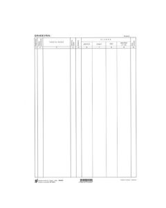 VIII-4 ULOŽAK ZA SITUACIJU - PREDRAČUN; List, 21 x 29,7 cm