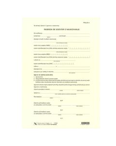 XI-4-141/R Raskid ugovora o naukovanju za kvalifikaciju (žuti) Prilog 4.