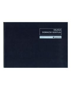 XII-67 KNJIGA DOMAĆIH GOSTIJU; Knjiga 100 stranica, 29,7 x 21 cm