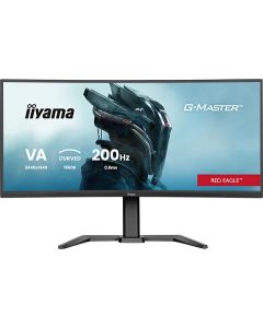 IIYAMA 34" GCB3484WQSU-B2 UWQHD (3440×1440) VA Curved 1500R 21:9, HDR400, 200Hz, 450 cd/m2, 4000:1, 0.6ms, 2×HDMI/DP, 2×USB-A/2×USB-C, PiP, DUAL MODE, zvučnici