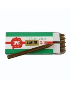 Vosak pečatni za vruće pečaćenje Karbon, zlatni 10/1