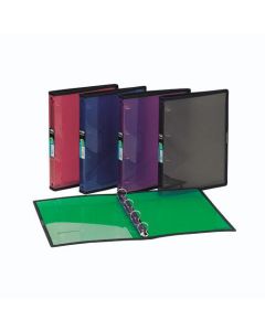 Mapa uložna A4 sa 4 ringa, fi 25 mm, hrbat 30 mm, Foldermate Pop Gear 231-R, crvena