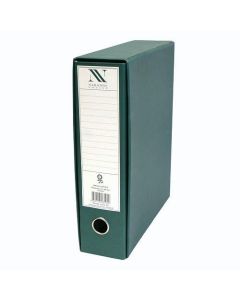 Registrator s kutijom, A4, 8 cm, Nano office, zeleni