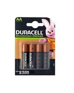 Baterija Duracell punjiva 1.2V AA , 2500mAh, 4/1