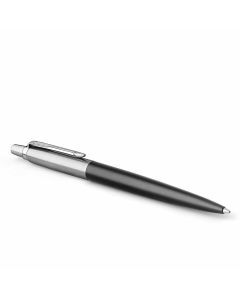 Olovka kemijska Parker Jotter, bond street black CT, vrh medium, plava tinta