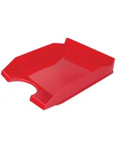 Ladica za spise, PVC,crvena, Office products