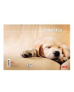 Bilježnica obrazac 7 geometrijska Animal