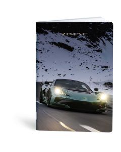 Bilježnica A4 40 listova diktando automobili Rimac