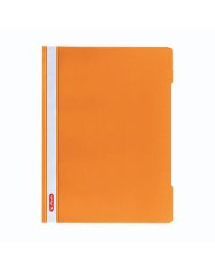 Fascikl s euro mehanizmom PP A4, Crystal, Herlitz, narančasti