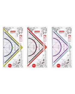 Trokut 25 cm, Herlitz, sort