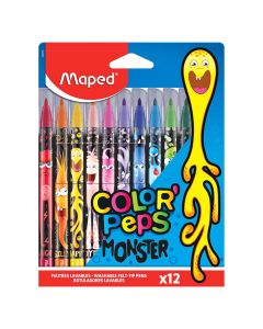 Flomasteri školski Maped Color'Peps Monster 12/1 MAP845400