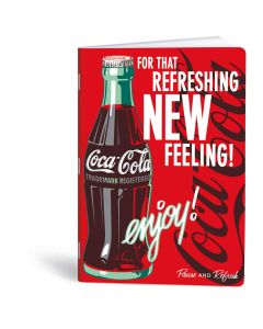 Bilježnica A4 40 listova diktando Coca -Cola