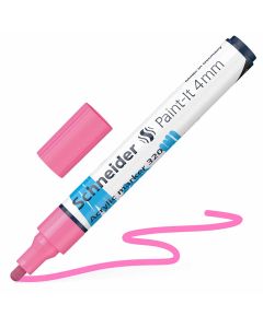 Flomaster Schneider, akrilni marker, Paint-It 340, 4 mm, rozi