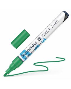 Flomaster Schneider, akrilni marker, Paint-It 310, 2 mm, zeleni