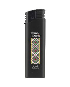 Upaljač Atomic F2 Ethno Croatia Konavle crni