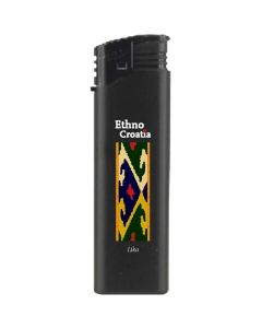 Upaljač Atomic F2 Ethno Croatia Lika crni