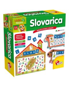 Igra slovarica Učenje slova i riječi 3-6god.