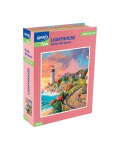 Slagalica puzzle Spree, 500 komada Svjetionik