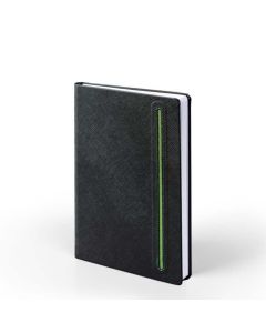 Notes A5 Texture black, zeleni