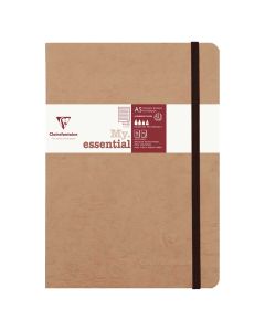 Notes A5, Age Bag My Essential, s gumicom, diktando, smeđi