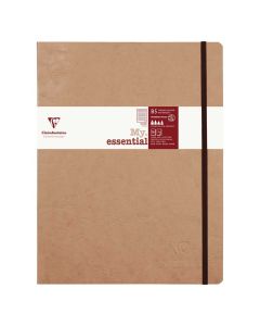 Notes B5, Age Bag, s gumicom, diktando, smeđi
