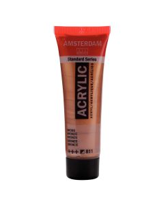Boja akrilna Amsterdam, 20 ml, Bronze 811