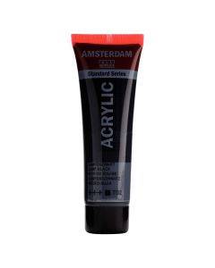 Boja akrilna Amsterdam, 20 ml, Lamp Black 702