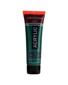 Boja akrilna Amsterdam, 20 ml, Permanent Green Deep 619