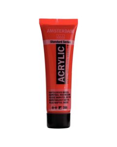 Boja akrilna Amsterdam, 20 ml, Naphthol Red Medium 396