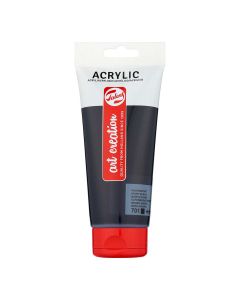Boja akrilna AC, 200ml, Ivory Black 701
