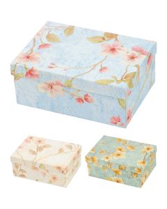 POKLON kutija Floral Elegance 19x12x6,8 cm