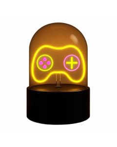 Lampa staklena kupola iTotal NEON-efekt LED rotirajuća Let?s Play XL3260