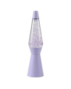Lava lampa iTotal Monocolor Purple Glitter XL2985