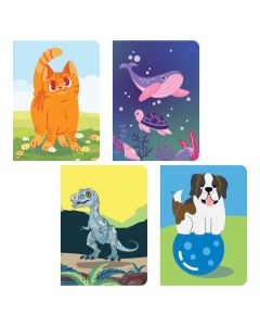 Blok za bilješke A6, 40 listova, diktando, Spree Pets