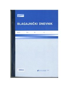 MA-805/ADC BLAGAJNIČKI DNEVNIK; Blok 3 x 50 listova, 21 x 29,7 cm