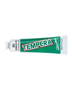 Boja tempera 42ml, aluminijska tuba, Aero, zelena