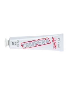 Boja tempera 42ml, aluminijska tuba, Aero, bijela