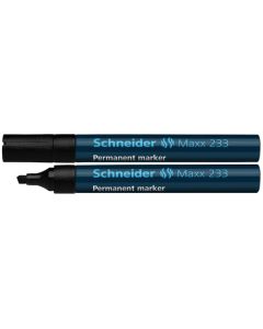 Flomaster Schneider, permanent marker, Maxx 233, 1-5 mm, crni