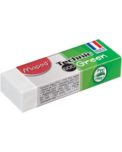 Gumica za brisanje Maped Tehnic 600 Green, bijela