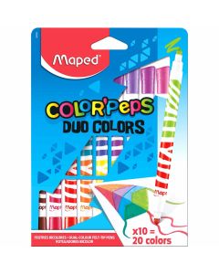 Flomasteri školski Maped Color'Peps Duo 10/1