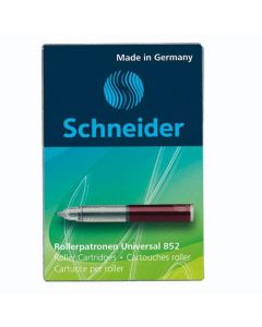 Tinta za nalivpero u patroni Schneider 852 za roler breeze base ball ID duo 5/1 crvene S185202