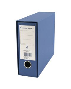 Registrator s kutijom A5, 8 cm, Nano, plavi