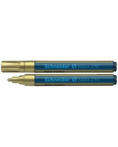 Flomaster Schneider, Paint marker Maxx 270, 1-3 mm, zlatni
