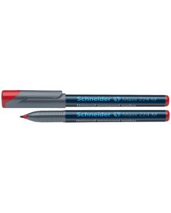 Flomaster Schneider, permanent marker, OHP Maxx 224 M, 1 mm, crveni