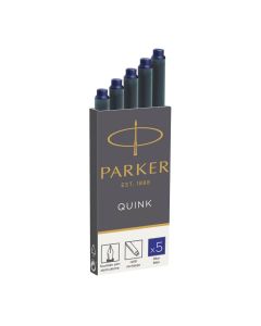 Patrone za nalivpero Parker 1950384, patrone 5/1, boja tinte plava